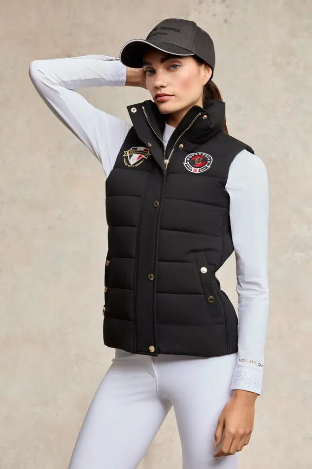 Women Team HC Gilet Black Holland Cooper Gilets Women Team HC Gilet Black Holland Cooper Gilets
