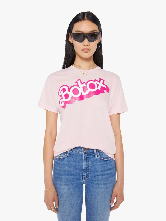 Women Tees Tanks Mother Denim Botox Tee Pink