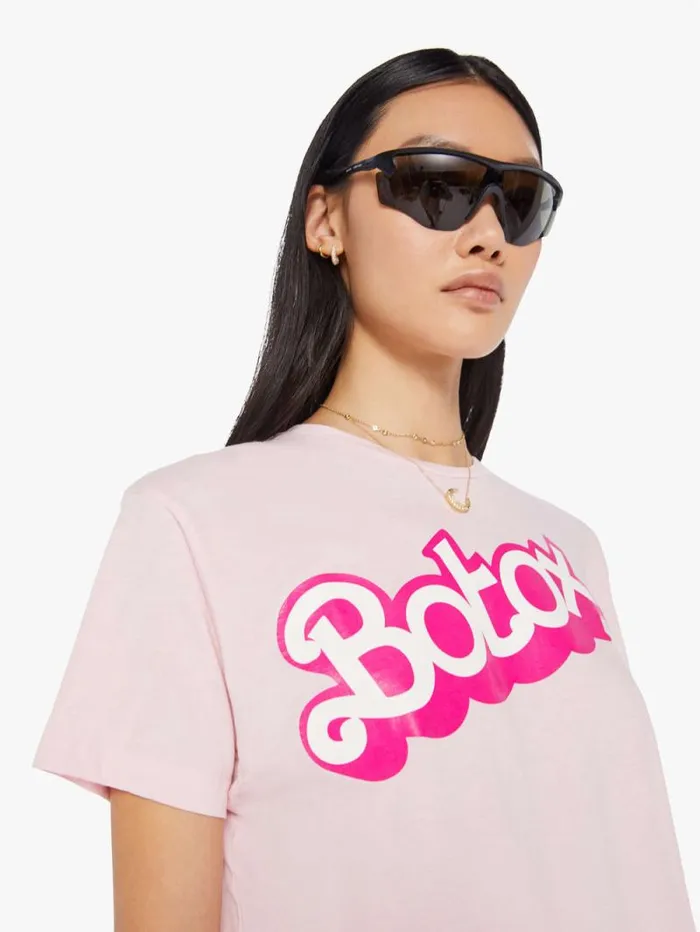 Women Tees Tanks Mother Denim Botox Tee Pink
