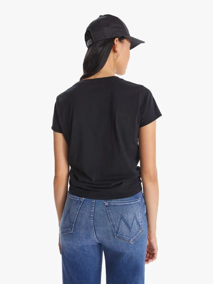 Women Tees Tanks Mother Denim The Lil Goodie Goodie Black