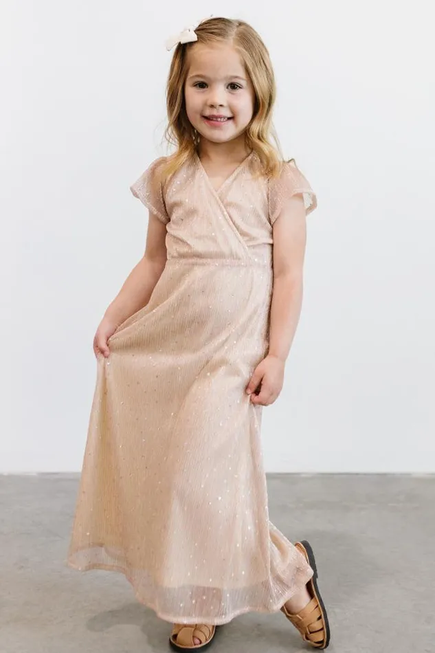 Women Toddler Grace Sparkle Gown Champagne Baltic Born Embellished and Sequined