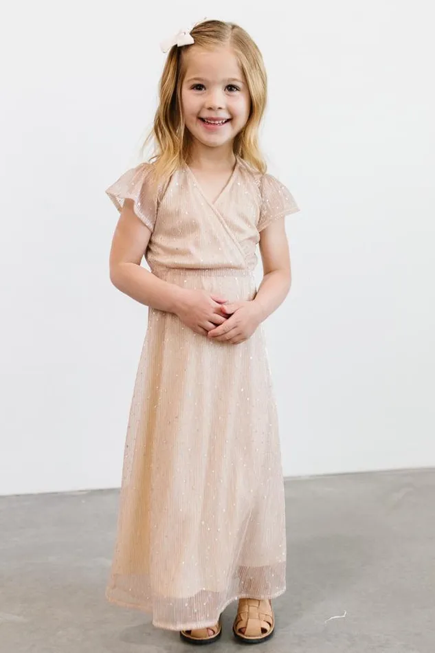 Women Toddler Grace Sparkle Gown Champagne Baltic Born Embellished and Sequined Women Toddler Grace Sparkle Gown Champagne Baltic Born Embellished and Sequined