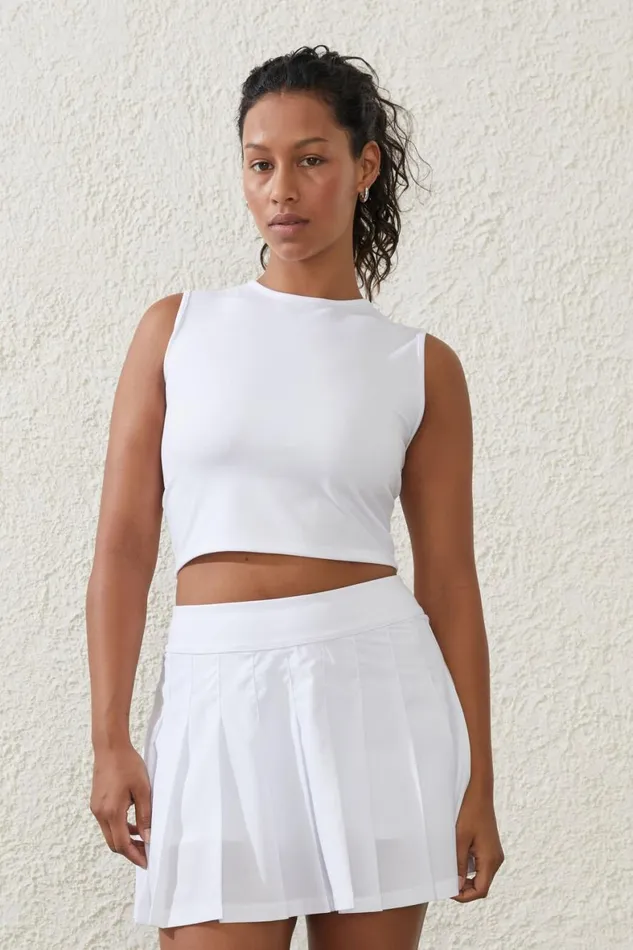 Women Tops Cotton On Ultra Soft Essential Tank White