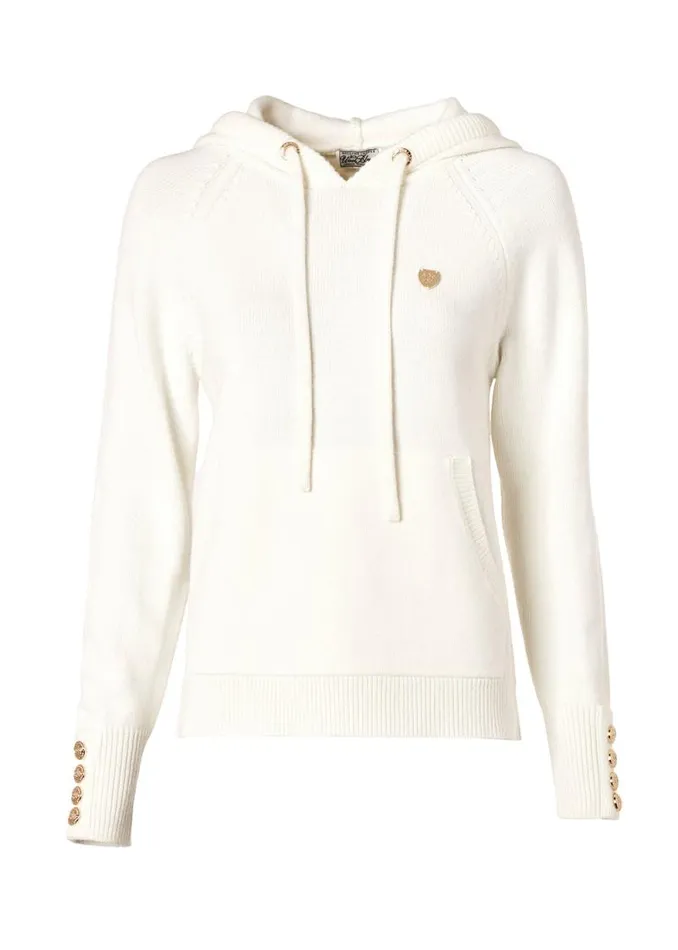 Women Verbier Knitted Hoodie Natural Holland Cooper Hoodies Women Verbier Knitted Hoodie Natural Holland Cooper Hoodies
