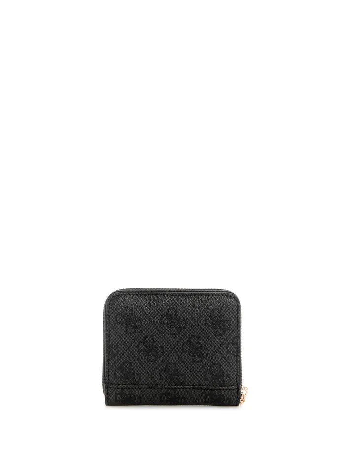 Women Wallets GUESS Black Logo Laurel Small Wallet