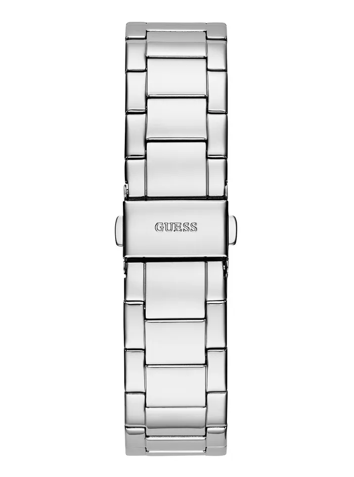Women Watches GUESS Silver Crystal Moonlight Watch Women Watches GUESS Silver Crystal Moonlight Watch