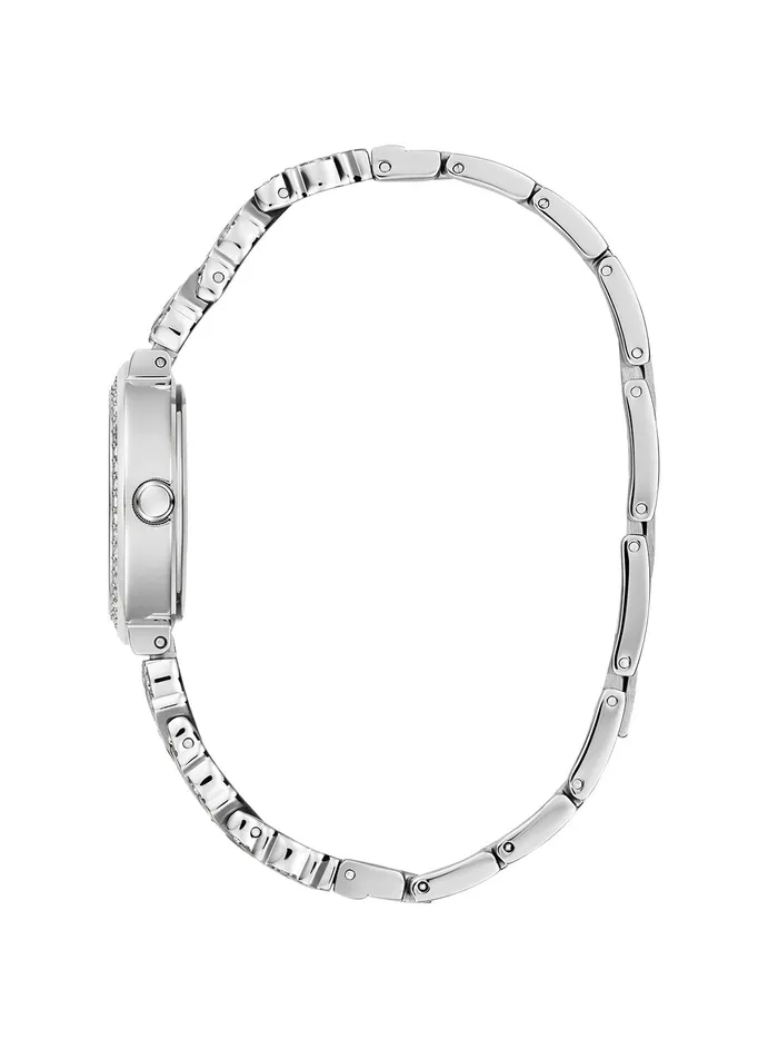 Women Watches GUESS Silver Treasure Crystal Watch Women Watches GUESS Silver Treasure Crystal Watch