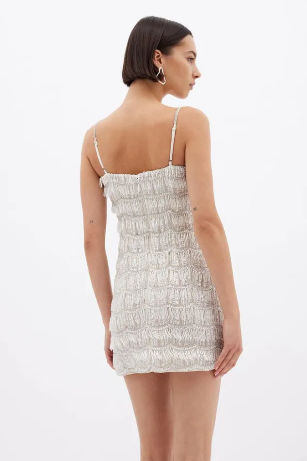 Women White Dresses Rachel Gilbert Sadie Mini In Ivory