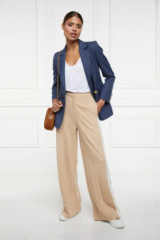 Women Wide Leg Pant Camel Holland Cooper Trousers Women Wide Leg Pant Camel Holland Cooper Trousers