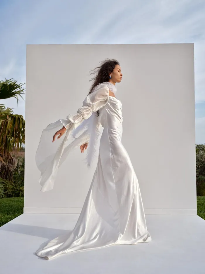 Women Willow Bridal Gown White For Love and Lemons Dresses Women Willow Bridal Gown White For Love and Lemons Dresses