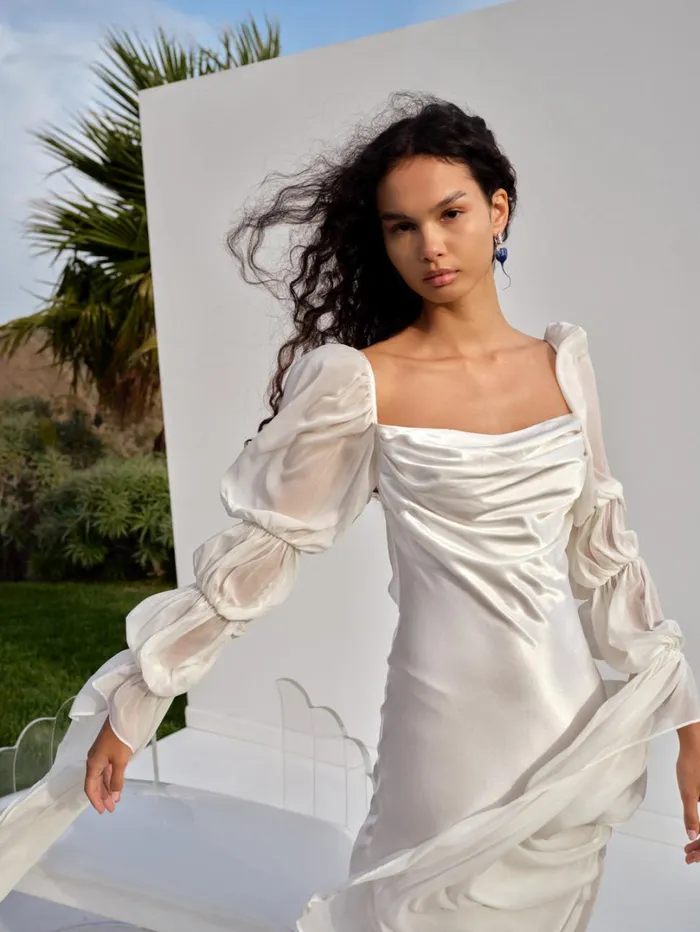 Women Willow Bridal Gown White For Love and Lemons Dresses Women Willow Bridal Gown White For Love and Lemons Dresses