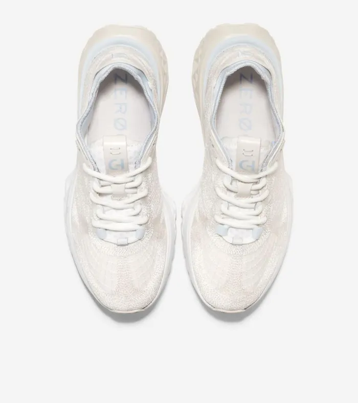 Women Women039s 5ZERGRAND Embrostitch Running Shoe White Cole Haan Running