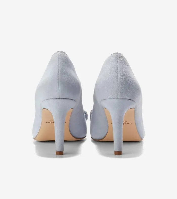 Women Women039s BELLPORT BOW PUMP Blue Cole Haan Pumps and Wedges