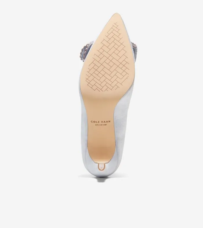 Women Women039s BELLPORT BOW PUMP Blue Cole Haan Pumps and Wedges