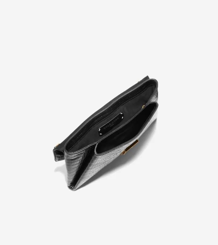 Women Women039s Christena Envelope Clutch Black Cole Haan Bags and Backpacks