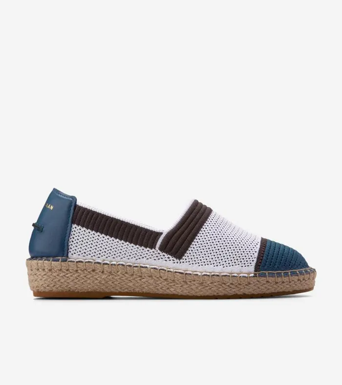 Women Women039s CLOUDFEEL ESPADRILLE II White Cole Haan Loafers and Drivers