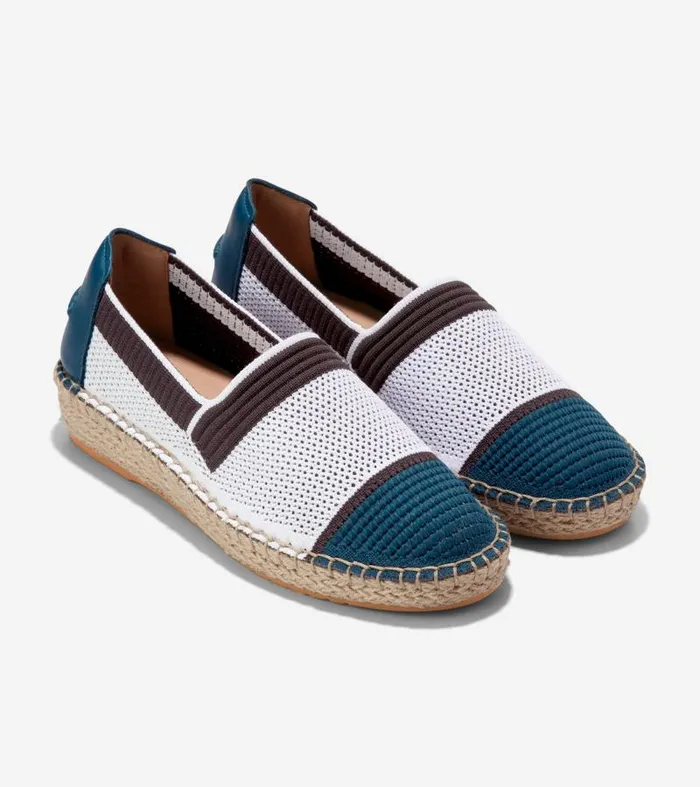Women Women039s CLOUDFEEL ESPADRILLE II White Cole Haan Loafers and Drivers Women Women039s CLOUDFEEL ESPADRILLE II White Cole Haan Loafers and Drivers