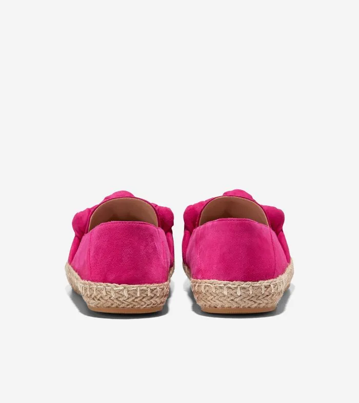 Women Women039s Cloudfeel Knotted Espadrille Pink Cole Haan Loafers and Drivers Women Women039s Cloudfeel Knotted Espadrille Pink Cole Haan Loafers and Drivers