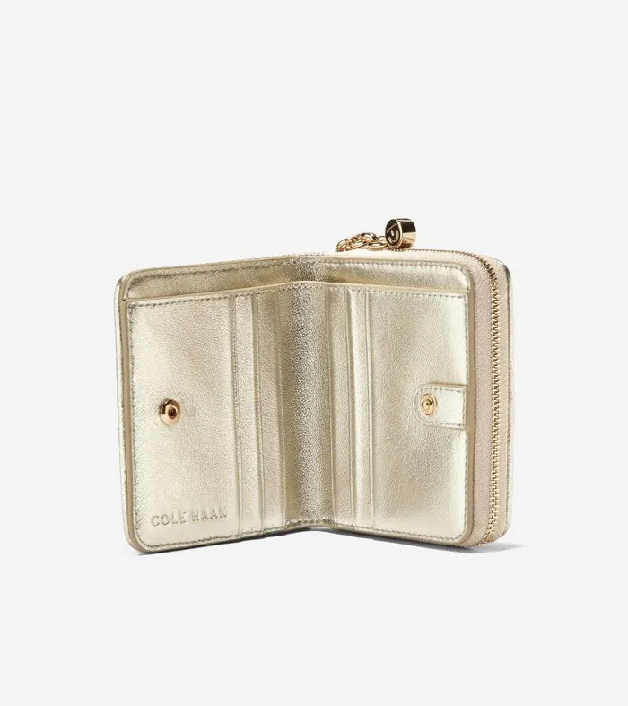 Women Women039s Essential Zip Wallet Silver Cole Haan Wallets and Card Cases Women Women039s Essential Zip Wallet Silver Cole Haan Wallets and Card Cases