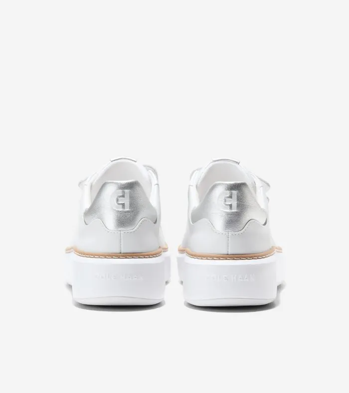 Women Women039s GrandPr Topspin Triple Strap Sneakers White Cole Haan Sneakers