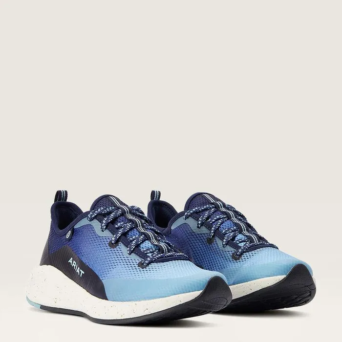 Women Work Boots and Shoes Ariat ShiftRunner Blue Waves Women Work Boots and Shoes Ariat ShiftRunner Blue Waves
