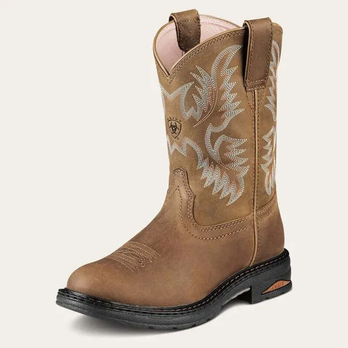 Women Work Boots and Shoes Ariat Tracey Composite Toe Work Boot Dusted Brown