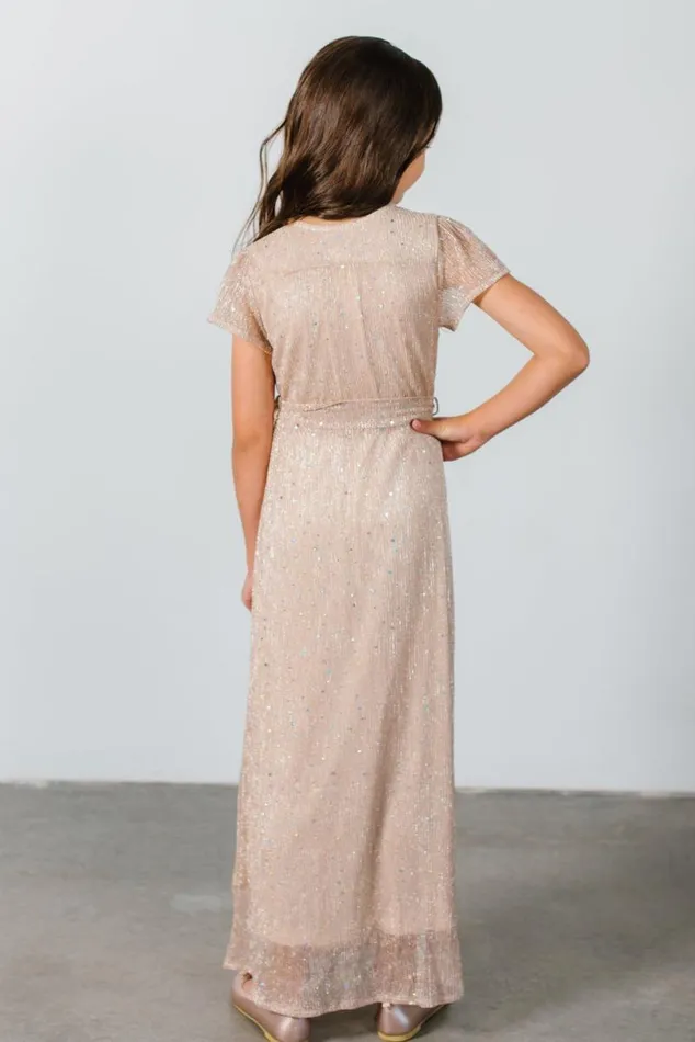 Women Youth Grace Sparkle Gown Champagne Baltic Born Embellished and Sequined Women Youth Grace Sparkle Gown Champagne Baltic Born Embellished and Sequined