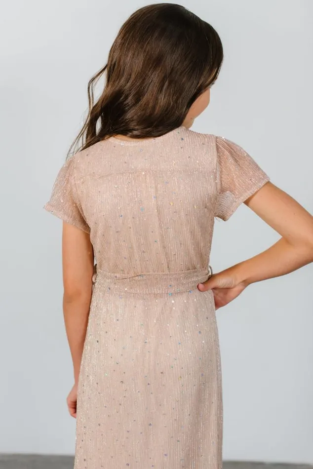 Women Youth Grace Sparkle Gown Champagne Baltic Born Embellished and Sequined Women Youth Grace Sparkle Gown Champagne Baltic Born Embellished and Sequined