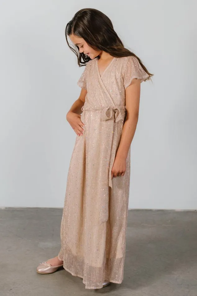Women Youth Grace Sparkle Gown Champagne Baltic Born Embellished and Sequined Women Youth Grace Sparkle Gown Champagne Baltic Born Embellished and Sequined