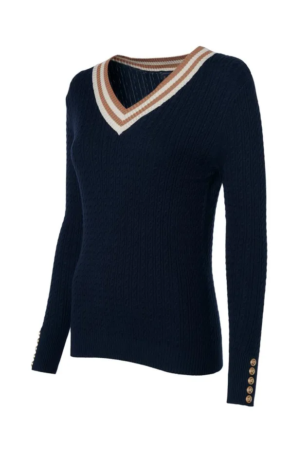 Women Zoe Knit Ink Navy Holland Cooper Knitwear Women Zoe Knit Ink Navy Holland Cooper Knitwear