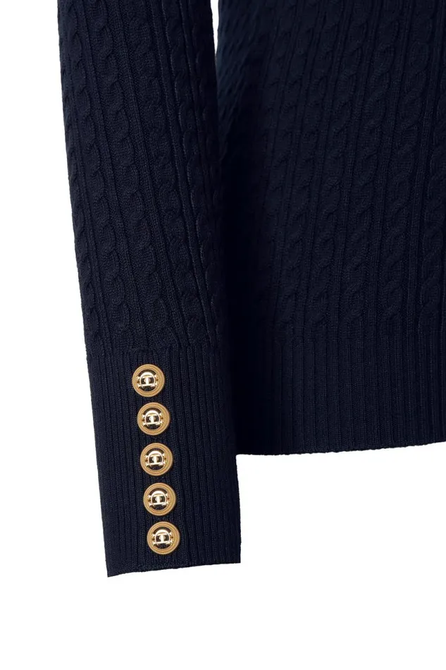 Women Zoe Knit Ink Navy Holland Cooper Knitwear Women Zoe Knit Ink Navy Holland Cooper Knitwear