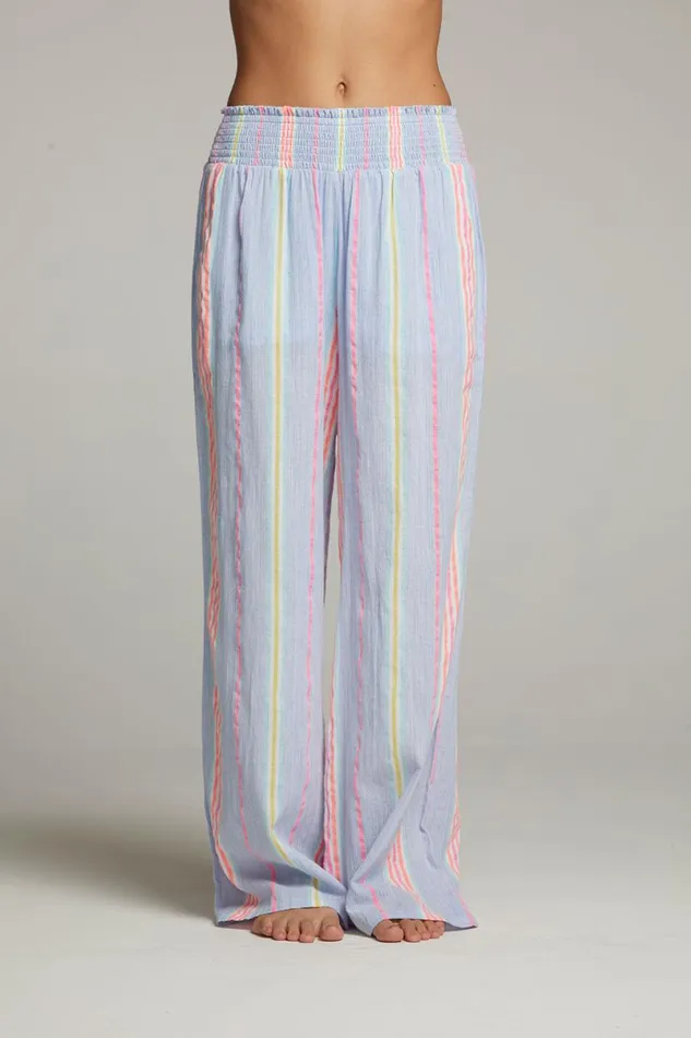 Womens Bottoms Chaser Brand Bari South West Beach Stripe Trouser