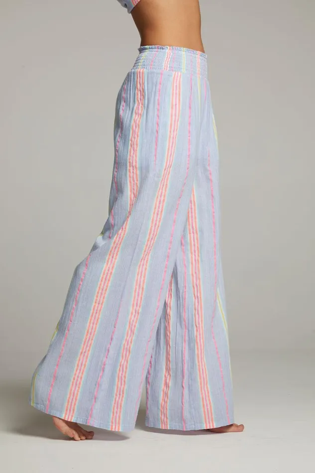 Womens Bottoms Chaser Brand Bari South West Beach Stripe Trouser