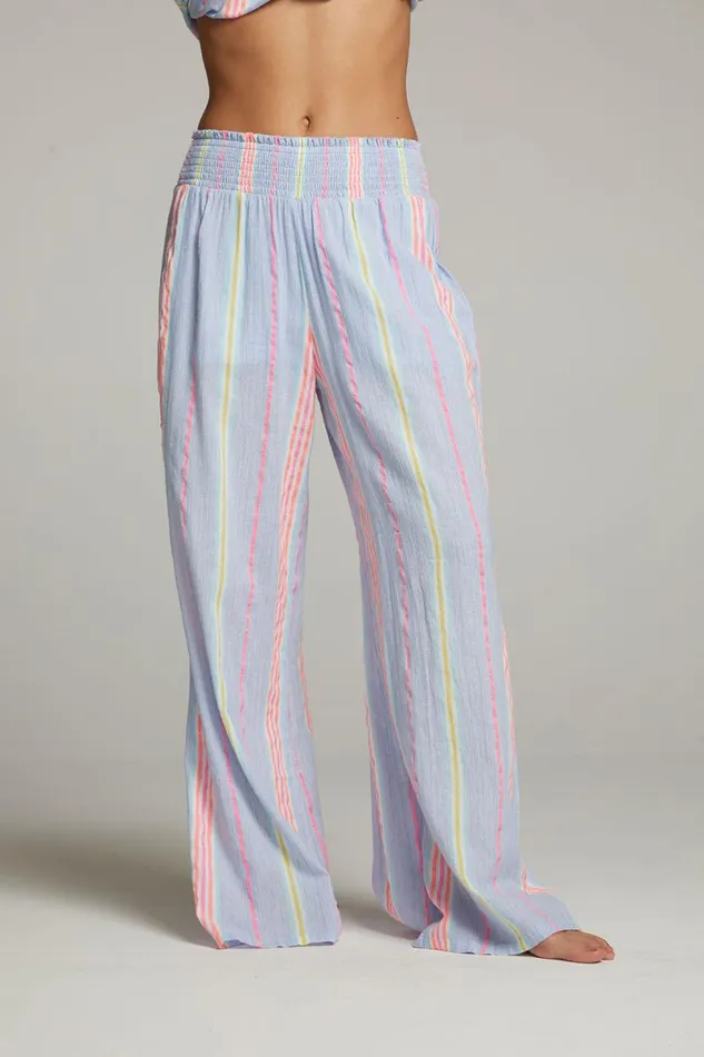 Womens Bottoms Chaser Brand Bari South West Beach Stripe Trouser