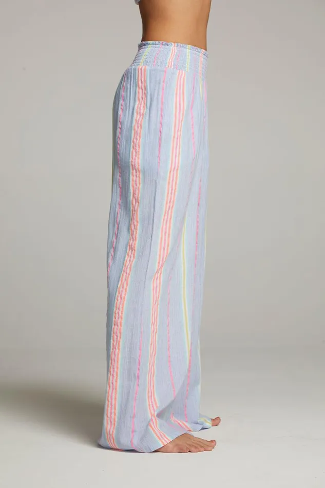 Womens Bottoms Chaser Brand Bari South West Beach Stripe Trouser