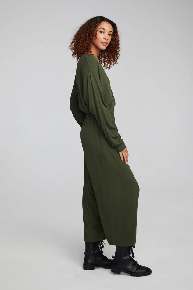 Womens Bottoms Chaser Brand Colette Forest Night Jumpsuit