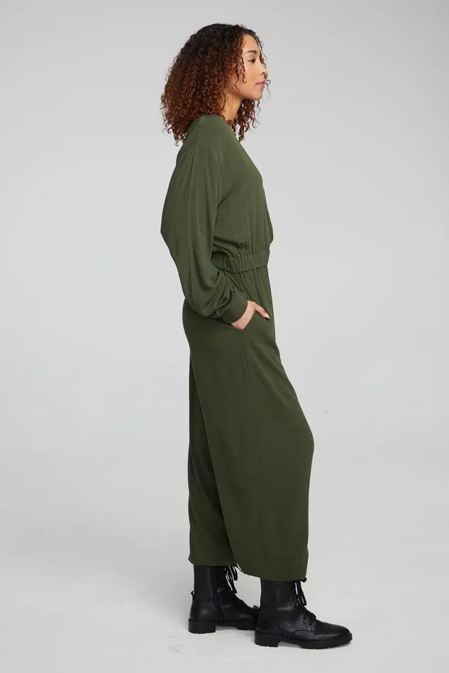 Womens Bottoms Chaser Brand Colette Forest Night Jumpsuit