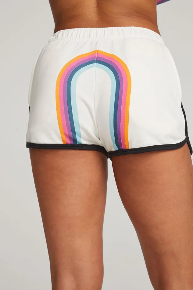 Womens Bottoms Chaser Brand Rainbow Shorts