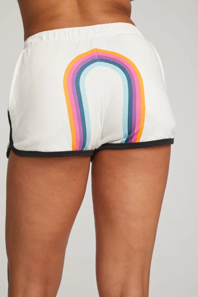 Womens Bottoms Chaser Brand Rainbow Shorts