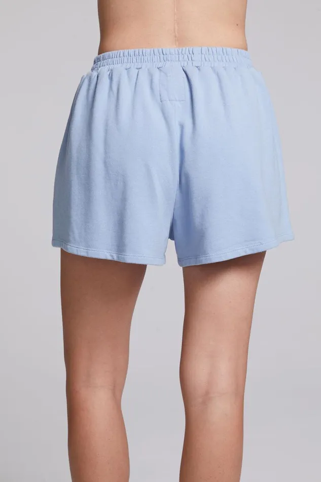 Womens Bottoms Chaser Brand Riley Blue Grotto Shorts