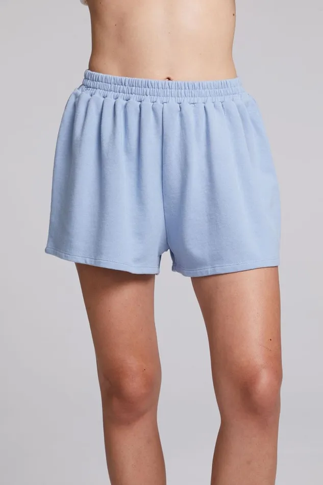 Womens Bottoms Chaser Brand Riley Blue Grotto Shorts