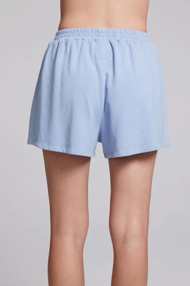 Womens Bottoms Chaser Brand Riley Blue Grotto Shorts