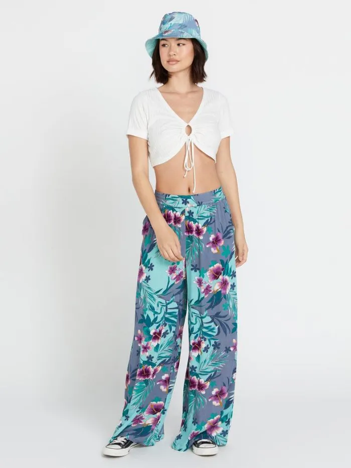Womens Bottoms Volcom Brohamas Pants 8211 Glacier Blue