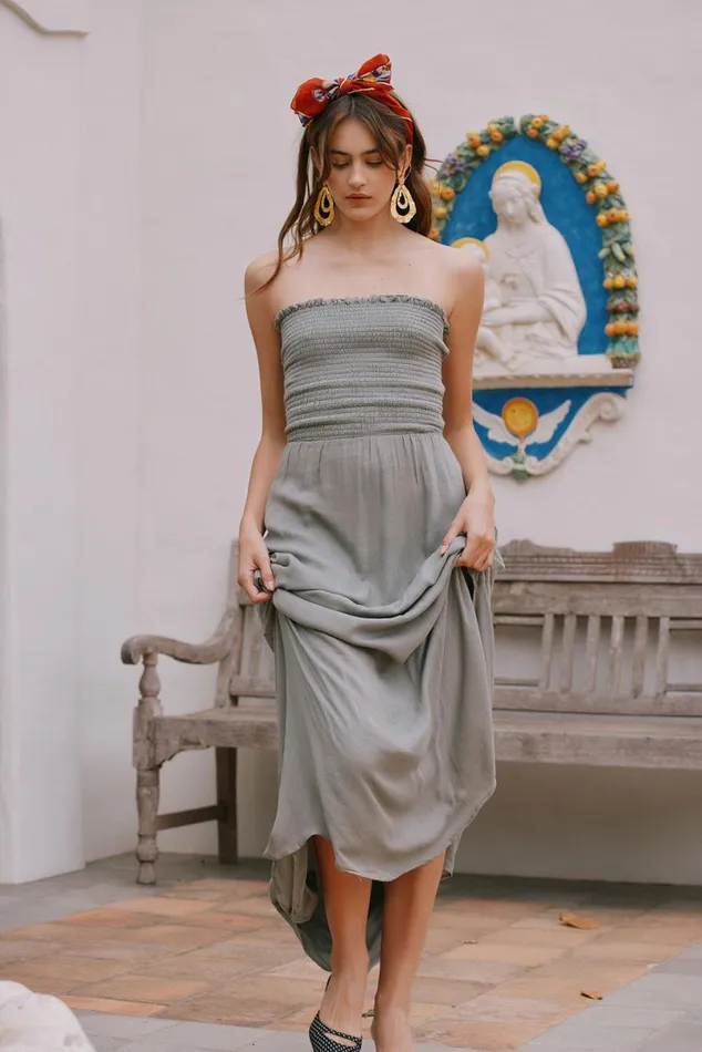 Womens Dresses Chaser Brand Anita Sage Maxi Dress