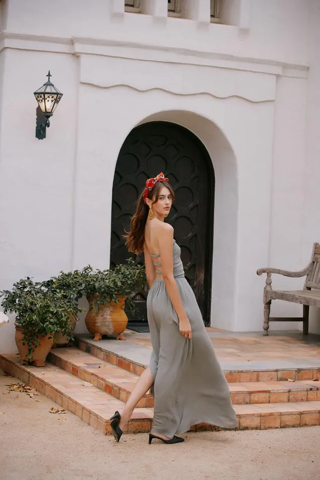 Womens Dresses Chaser Brand Anita Sage Maxi Dress