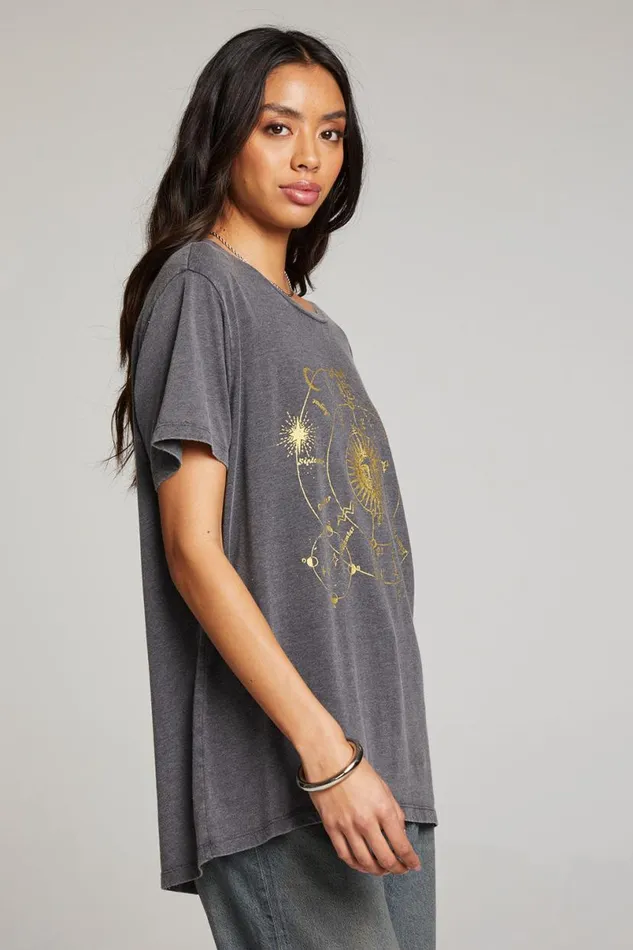 Womens Graphics Chaser Brand Astrology Tee