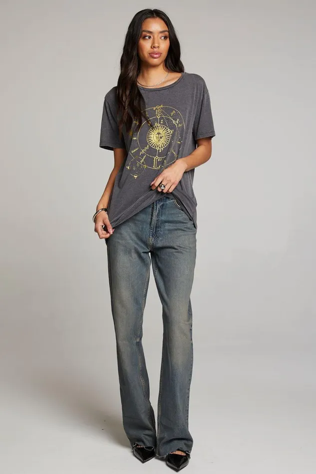 Womens Graphics Chaser Brand Astrology Tee