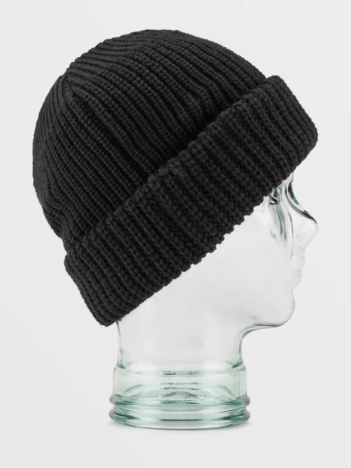Womens Hats and Beanies Volcom Voluxe Beanie 8211 Black
