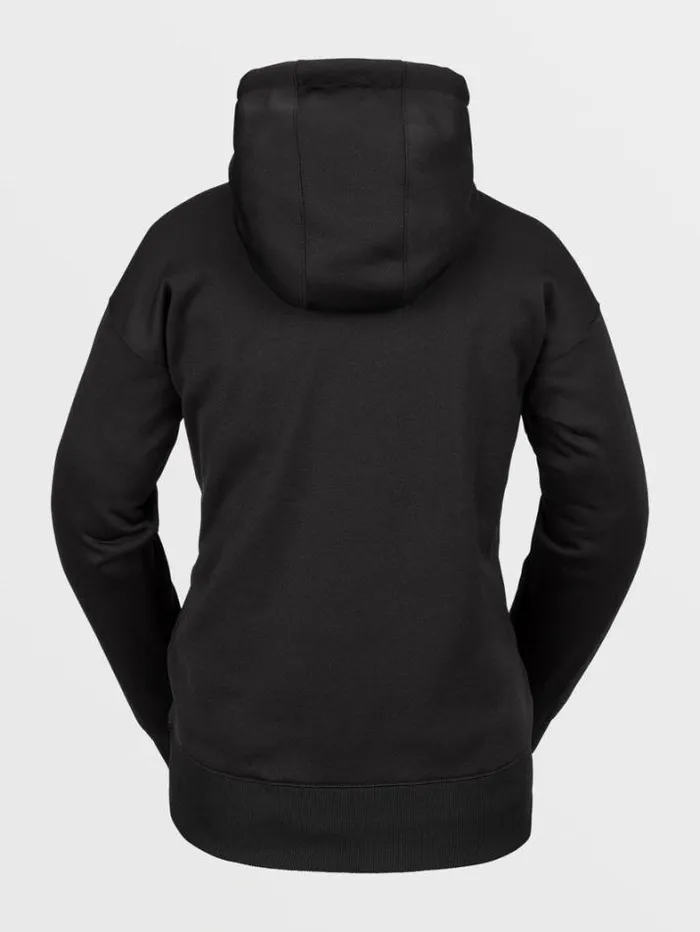 Womens Hoodies and Sweatshirts Volcom Core Hydro Hoodie 8211 Black