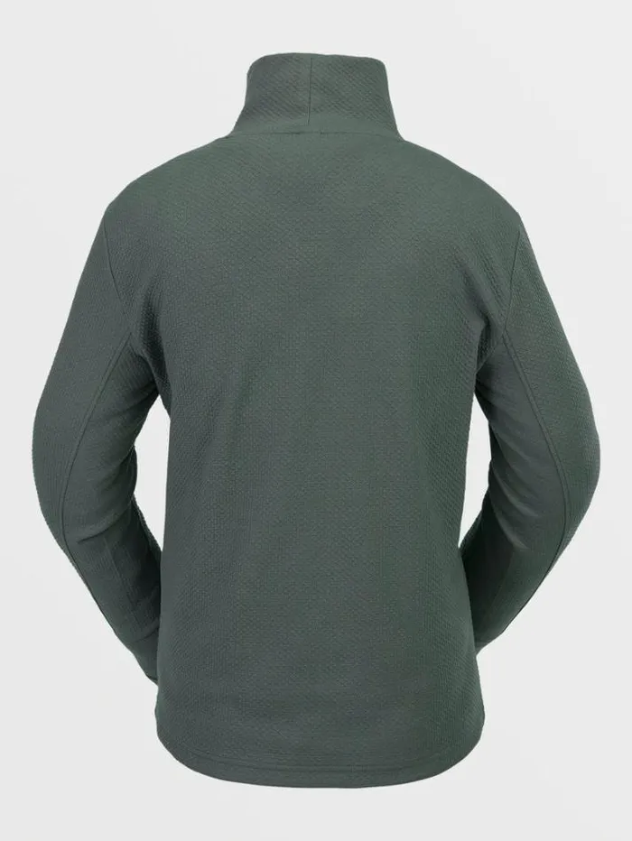 Womens Hoodies and Sweatshirts Volcom Tech Pullover Fleece 8211 Eucalyptus